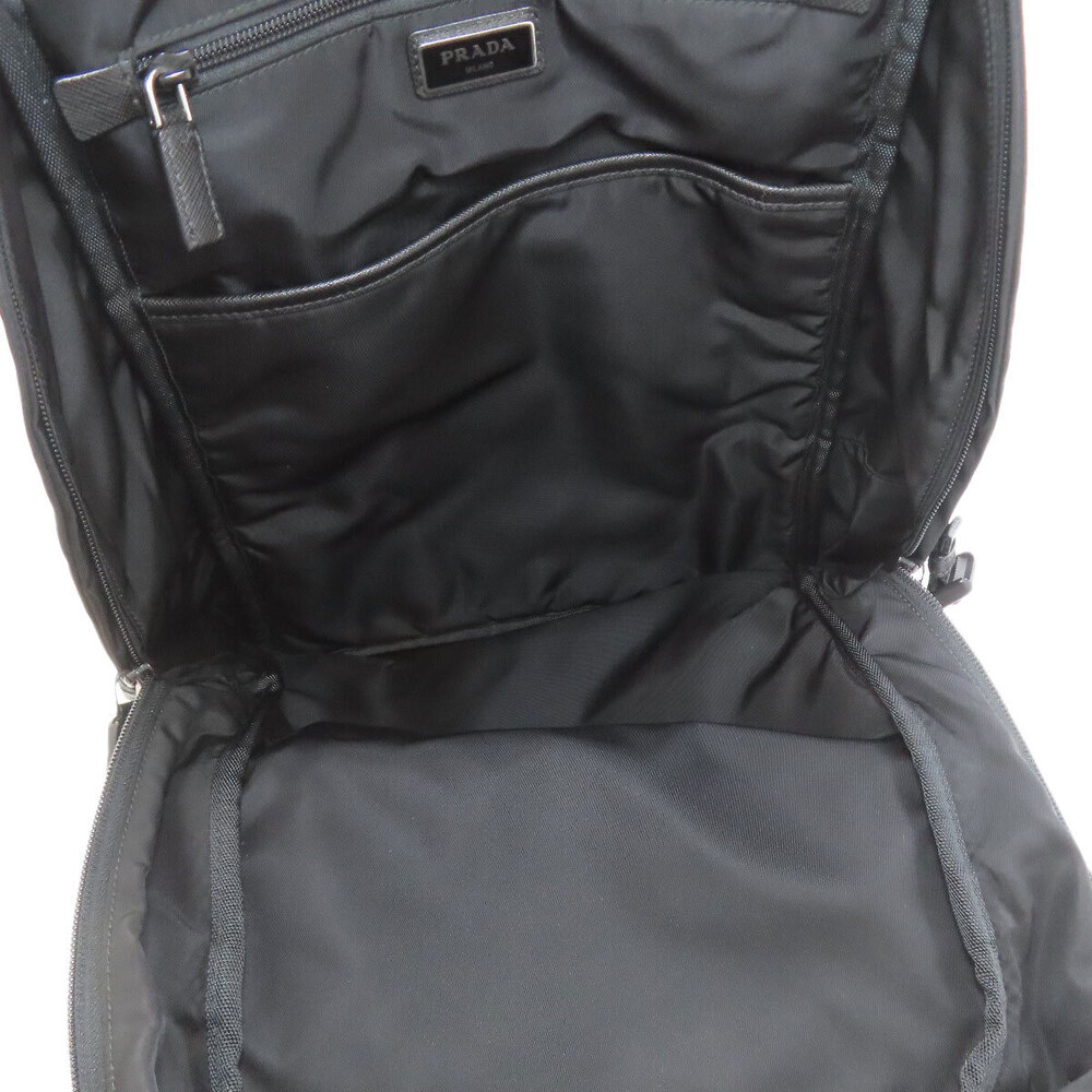 Prada logo Backpack Rucksack Daypack - Picture 5 of 11